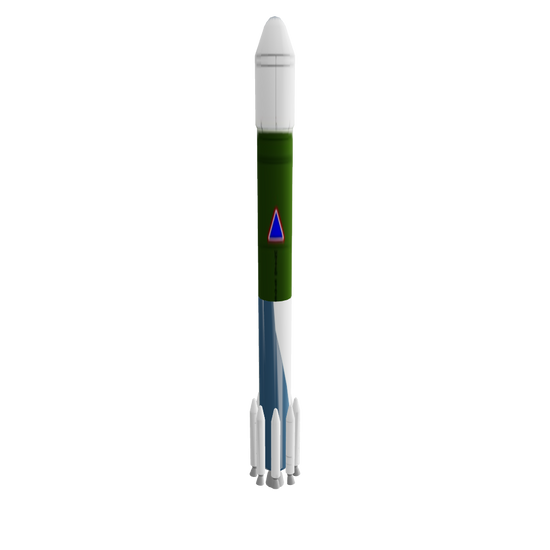 The Delta II rocket stands has a storied history spanning over three decades, standing at approximately 125 feet tall, it's distinctive design features a modular architecture comprising multiple solid and liquid-fueled stages, to accommodate a diverse array of payloads.