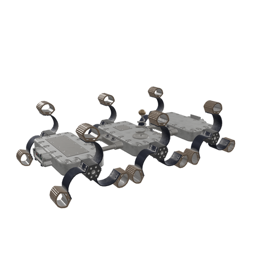 The European Space Agency (ESA) Scout Crawler stands as a critical component within the ESA Lunar Exploration Mission. This highly advanced robotic vehicle is designed to navigate the lunar surface, facilitating the transportation of mission components and scientific payloads. With its remarkable mobility and adaptability, the Scout Crawler serves as the dependable workhorse of the mission, maneuvering across challenging lunar terrain to accomplish essential tasks.