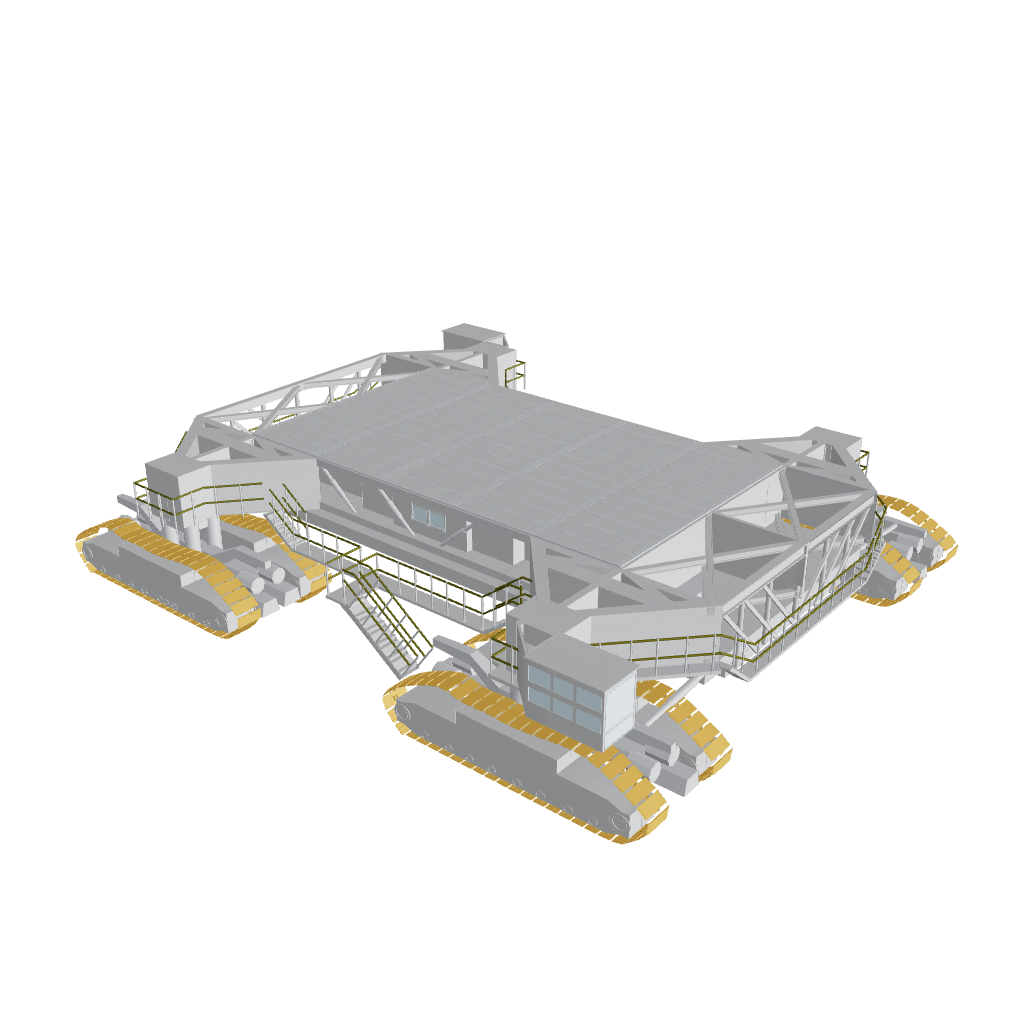 The NASA crawler-transporter, a pivotal element of the Apollo program, played a vital role in moving the Saturn V moon rocket from the Vehicle Assembly Building (VAB) to the launch pad. These colossal tracked vehicles, weighing around 6 million pounds and measuring over 130 feet in length, were custom-built for this monumental task.