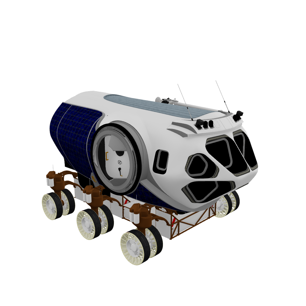 The NASA Space Exploration Vehicle (SEV), is a cutting-edge concept vehicle designed for future human exploration missions beyond Earth's orbit. This innovative vehicle is part of NASA's ongoing efforts to develop the technology necessary for deep space exploration, including missions to the Moon, Mars, and beyond.