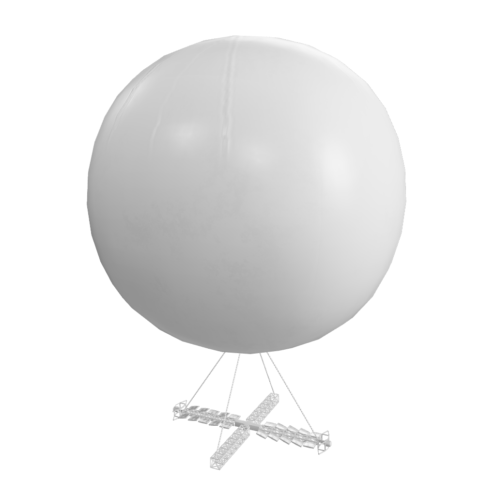 The reconnaissance balloon is an advanced, covert tool used by foreign governments and STEM students for versatile purposes. Equipped with state-of-the-art sensors and cameras, it discreetly gathers intelligence and conducts security surveillance without arousing suspicion.