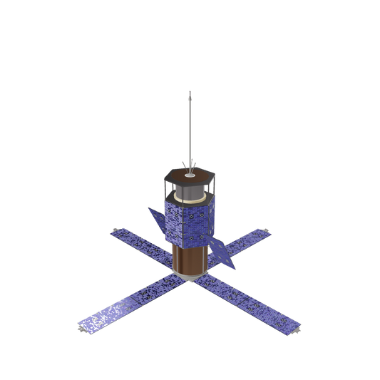 Soviet Tselina-2 Satellite