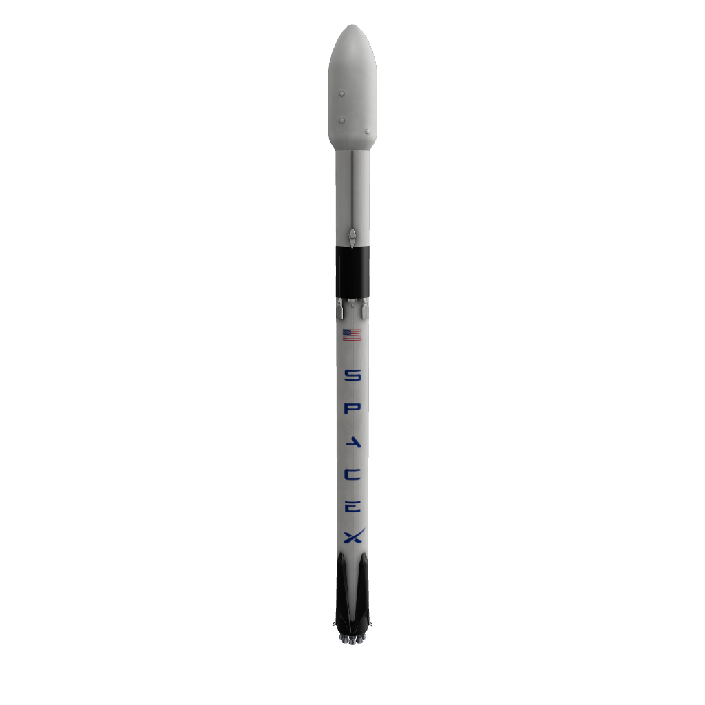 The SpaceX Falcon 9 Rocket, is a versatile and partially reusable medium-lift launch vehicle. This two-stage-to-orbit rocket boasts powerful Merlin engines, utilizing cryogenic liquid oxygen and rocket-grade kerosene as its propellants.