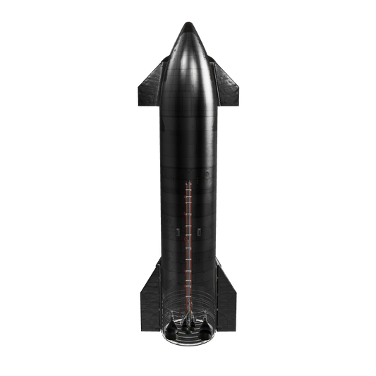 SpaceX's Starship system aims to create a fully reusable super heavy-lift launch vehicle. Comprising two integral stages, the system consists of the powerful booster stage known as Super Heavy and the second stage aptly named "Starship." What sets Starship apart is its innovative design as a versatile, long-duration cargo and passenger-carrying spacecraft.